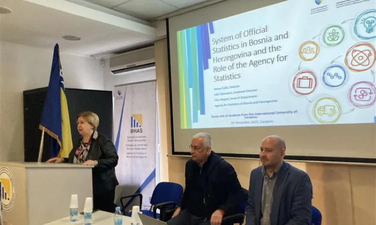 FBA Students Visit the Agency for Statistics of Bosnia and Herzegovina