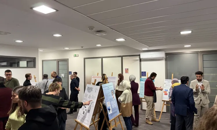 FBA Graduate Students Present Research Ideas at Poster Event