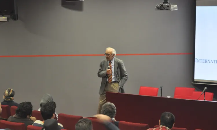 Professor Midhat Riđanović gave a lecture at IUS